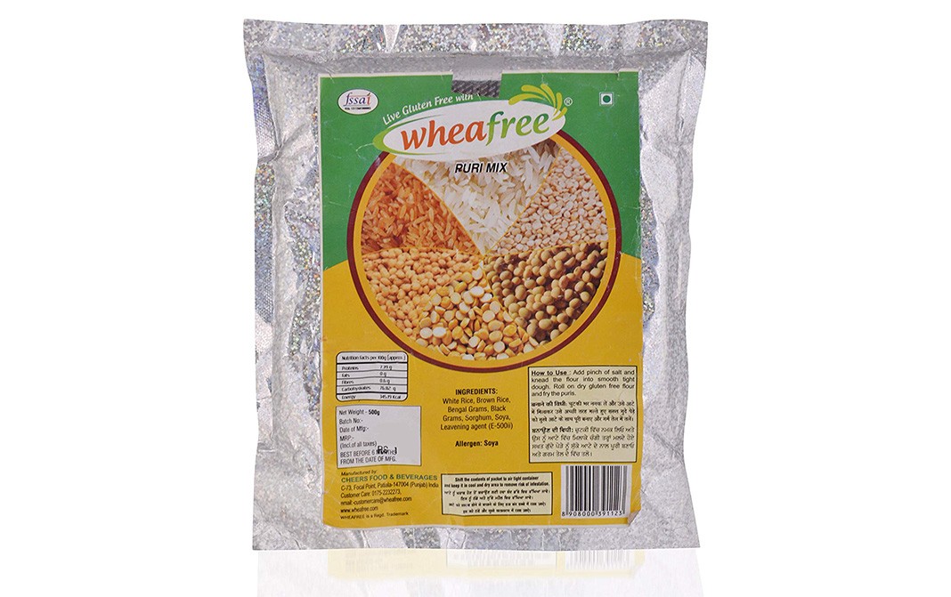 Wheafree Puri Mix    Pack  500 grams